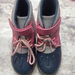 Carter's Pink and Navy Kids Boots